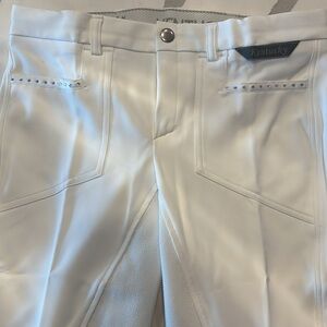 Women white riding breech